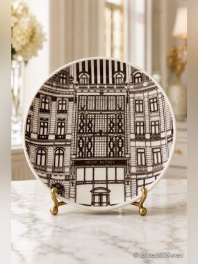 Henri Bendel Heritage Ring Dish & Tissue Paper Bundle